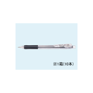 ゼブラ タプリクリップ シャープペン 黒 10本 1箱(10本) F838178-MN5-BK-イメージ1