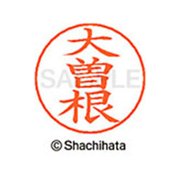 シヤチハタ ネームペン用ネーム シルバー 既製 大曽 FC46316-X-GPS-0545