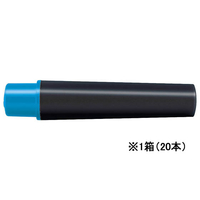 ゼブラ 紙用マッキー用インクカートリッジ 青 20本 1箱(20本) F857264-RWYT5-BL
