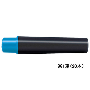 ゼブラ 紙用マッキー用インクカートリッジ 青 20本 1箱(20本) F857264-RWYT5-BL-イメージ1