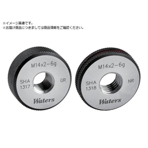 WATERS/メートルねじ用リングゲージ ISO=新JIS WGRNR-M18X1.0 FC098TV-2090030-イメージ1
