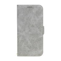NATURALdesign iPhone 12/12 Pro用手帳型ケース STYLE NATURAL グレー IP20_61-VS01