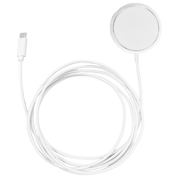 クオリティトラストジャパン MAGSAFE対応15W出力ワイヤレスケーブル ホワイト QXW-0401WH