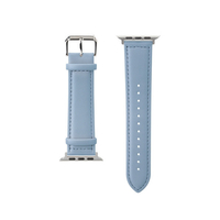 PGA Apple Watch 49/46/45/44/42mm用PUレザーバンド ブルー PGAW49PU04BL