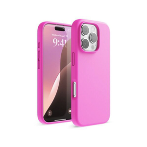 elago iPhone16Pro用シリコンケｰス アイスレッド EL_IPRCSSCS3_IR-イメージ1