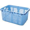 積水テクノ成型 BK型コンテナ(バスケット型) BK-120 青 FC949HM-4983319