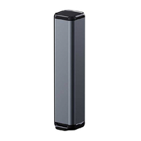 クオリティトラストジャパン クランプ式コンパクトスマホスタンドホルダー ブラック QZA-1013BK