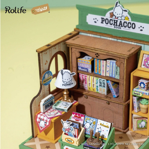 プラザクリエイト DA003 ポチャッコの本屋さん PCDA003ﾎﾟﾁﾔﾂｺﾉﾎﾝﾔｻﾝ-イメージ4