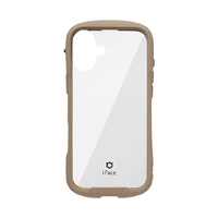 Ｈａｍｅｅ iPhone 16 Plus用強化ガラスクリアケース IFACE REFLECTION ベージュ 41-979761