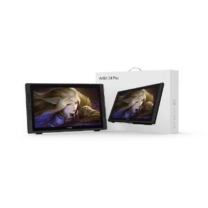 XP-PEN 液晶ペンタブレット Artist 24 Pro(製品保証18か月モデル) ブラック ART24PROJP-イメージ1