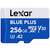 レキサージャパン microSD Blue Plus 256GB ＢＬＵＥ LMSBLPL256G-BNANJ-イメージ1