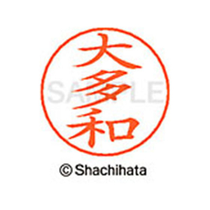 シヤチハタ ネームペン用ネーム シルバー 既製 大多 FC46317-X-GPS-0546-イメージ1