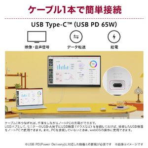 LGエレクトロニクス 27型液晶ディスプレイ LG Smart Monitor 27U730SA-W-イメージ3