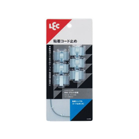 レック 粘着シンプルコード止め(大) 6個入 FC468TD-H-675