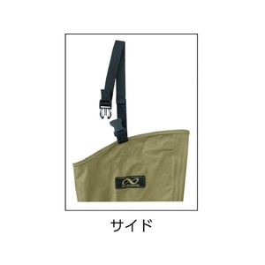 阪神素地 W-77 ヒップウェーダー 先丸 27.0cm カーキ279489 FC251FB-4817389-イメージ2