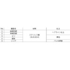 スガツネ工業 HG-LSW-154Lオールステンレス鋼製重量用旗蝶番 FC044FL-1496884-イメージ2