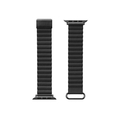 PGA Apple Watch 49/46/45/44/42mm用PUレザーマグネットバンド ブラック PGAW49MG01BK