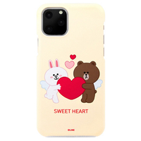 LINE FRIENDS iPhone 11 Pro用ケース SLIM FIT CUPID LOVE スウィートハート1 KCJ-SCT003
