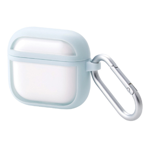エレコム AirPods (第4世代)用TOUGH SLIM LITE ケース フレームカラー ブルー AVA-AP06TSLFCBU-イメージ2