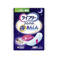 ユニ・チャーム ライフリー さわやかパッド 夜あんしん 250CC 12枚 FCF823T