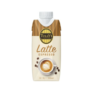 伊藤園 タリーズコーヒー TULLY’S COFFEE LATTE エスプレッソ 330 FCT5592-イメージ1