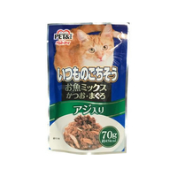 ペットアイ いつものごちそう お魚ミックス かつお・まぐろ アジ FCC8365-4522620106468