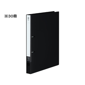 コクヨ リングファイルNEOS A4タテ 背幅33mm ブラック 30冊 F030522-ﾌ-NE430D-イメージ1