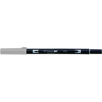 トンボ鉛筆 デュアルブラッシュペン ABT Cool Gray1 F040154-AB-TN95
