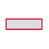 コクヨ マグネット見出し 赤 F848024-ﾏｸ-402R