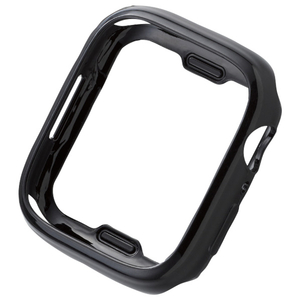 Apple Watchのスタイルを損ねず、傷、衝撃から本体側面を守り、ガラスフィルムを貼っていても装着可能な、Apple Watch Series 8、7 [45mm]用ソフトバンパーです。 ●App