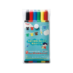 寺西化学工業 マジック ラッションカラー No.810 6色セット FCE297L-M810C-6-イメージ1