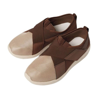 竹虎 リハビリ支援シューズII リハビリシューズ ブラウン 23.0cm FCG089R-24-8208-0101