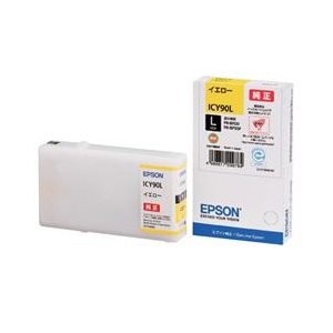 エプソン インクカートリッジ イエロー イエロー(Lサイズ) ICY90L エプソン インクカートリッジ イエロー イエロー(Lサイズ) ICY90L