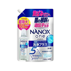 ライオン NANOX one 洗浄プラス つめかえ用 超特大1080g FCE401K-イメージ1