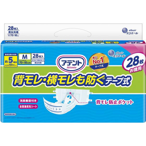 大王製紙 アテント背モレ・横モレも防ぐテープ式 M 28枚 FC312NR-111899-イメージ1