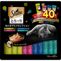 マースジャパンリミテッド シーバ とろーり メルティ 海の幸グルメセレクション(12g×40本) ﾒﾙﾃｲｳﾐﾉｻﾁｸﾞﾙﾒｾﾚｸｼﾖﾝ40ﾎﾝ