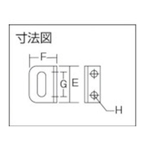 トラスコ中山 W貫抜 ステンレス製 共受け FC999FC-3001695-イメージ2