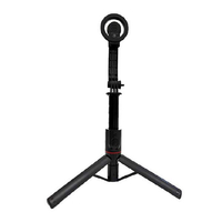 クオリティトラストジャパン MagSafe対応 セルフィースティック ブラック QZA-1004BBK