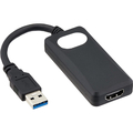 アイネックス USB3．0-HDMI変換アダプタ ブラック AMCUSBHDA
