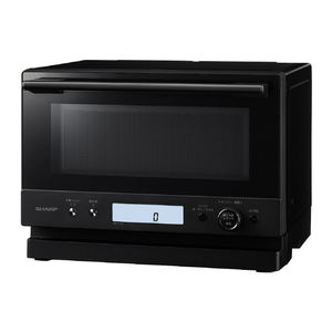 SHARP 23L ワイドフラットオーブンレンジ PLAINLY ブラック RE-WF237-B-イメージ11