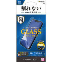 ラスタバナナ iPhone 13 mini用GLASS COAT FILM ブルーライトカット高光沢 クリア AE3009IP154