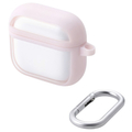 エレコム AirPods (第4世代)用TOUGH SLIM LITE ケース フレームカラー ピンク AVA-AP06TSLFCPN
