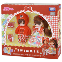 タカラトミー SWIMMERﾀﾞｲｽｷﾐｷﾁﾔﾝﾏｷﾁﾔﾝ リカちゃん SWIMMERだいすきミキ