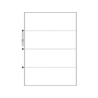 ヒサゴ マルチプリンタ帳票 A4 白紙 ヨコ 4面 1200枚 FCD598P-FSC2106Z