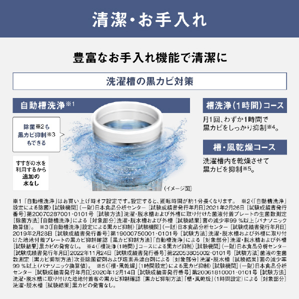 パナソニック 10．0kgインバーター全自動洗濯機 ホワイト NA-FA10K3-W 0kg