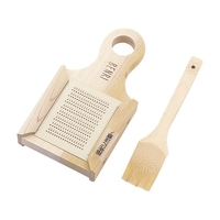 木製薬味おろし ワサビさん(竹ブラシ付) 03006 FCL4832-044182001