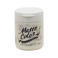 アサヒペン 水性多用途マットカラー 180ml アイボリーホワイト FC555PM
