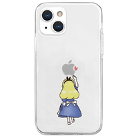 AKAN iPhone 13用ソフトクリアケース アリス AK20980I13