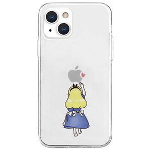 AKAN iPhone 13用ソフトクリアケース アリス AK20980I13-イメージ1