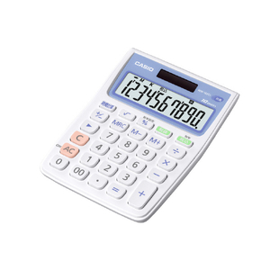 カシオ 抗菌電卓 ミニジャストタイプ MW-102CL-N-イメージ2